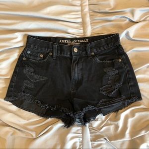 American Eagle Hi-Rise Festival Shorts